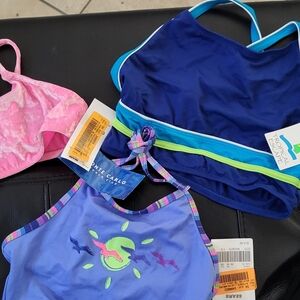 3 misc kids Swimsuit Tops